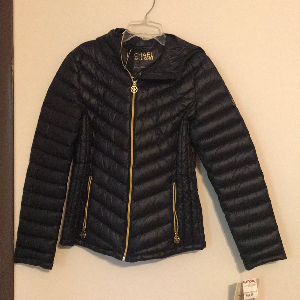 BRAND NEW PACKABLE MICHAEL KHORS PUFF JACKET 🔥🆕